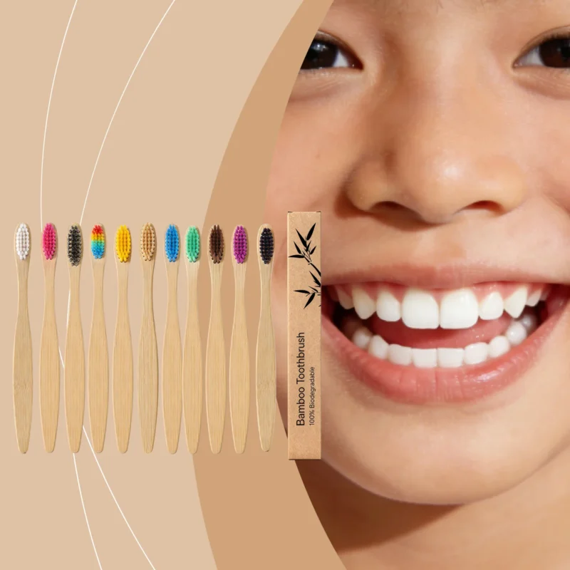Black Bamboo Toothbrush Soft Tapered Bristles Amz Ysepduj3 2