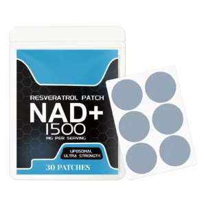 AMZ Body Wellness Patch 30pcs with Liposomal NAD+ core formula for daily energy support and healthy body maintenance.