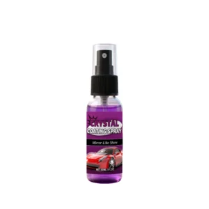 AMZ Crystal Coating Spray for cars creating a mirror-like shine and providing long-term protection against scratches and stains