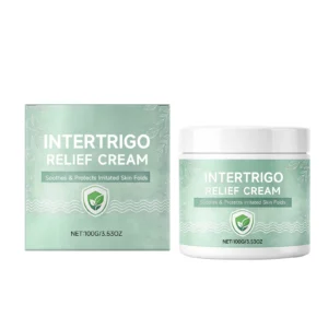 AMZ Facial Moisturizing Cream in a portable 100g jar for daily hydration and soothing skin folds
