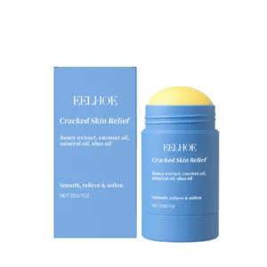 AMZ Foot Care Stick for Cracked Skin, Moisturizing & Softening with Coconut Oil & Shea Butter