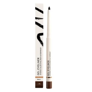 AMZ Black Matte Waterproof Gel Eyeliner Long-Lasting Non-Smudging Sweatproof Eye Liner