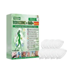 AMZ Moringa Body Slimming Patches with Advanced Nano Microneedle Technology for Weight Management and Body Contouring