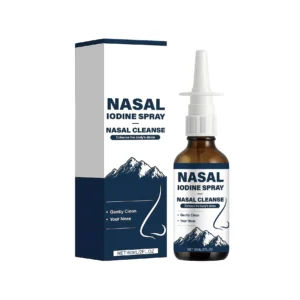 AMZ Nasal Care Spray with Iodine for Gentle Cleaning and Respiratory Support