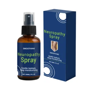 AMZ Neuropathy Body Massage Spray 30ml for soothing muscles and joints with rosemary and eucalyptus extracts