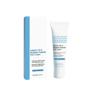 AMZ Peptide Eye Cream 20g for instant lifting, brightening, and deep hydration of the under-eye area