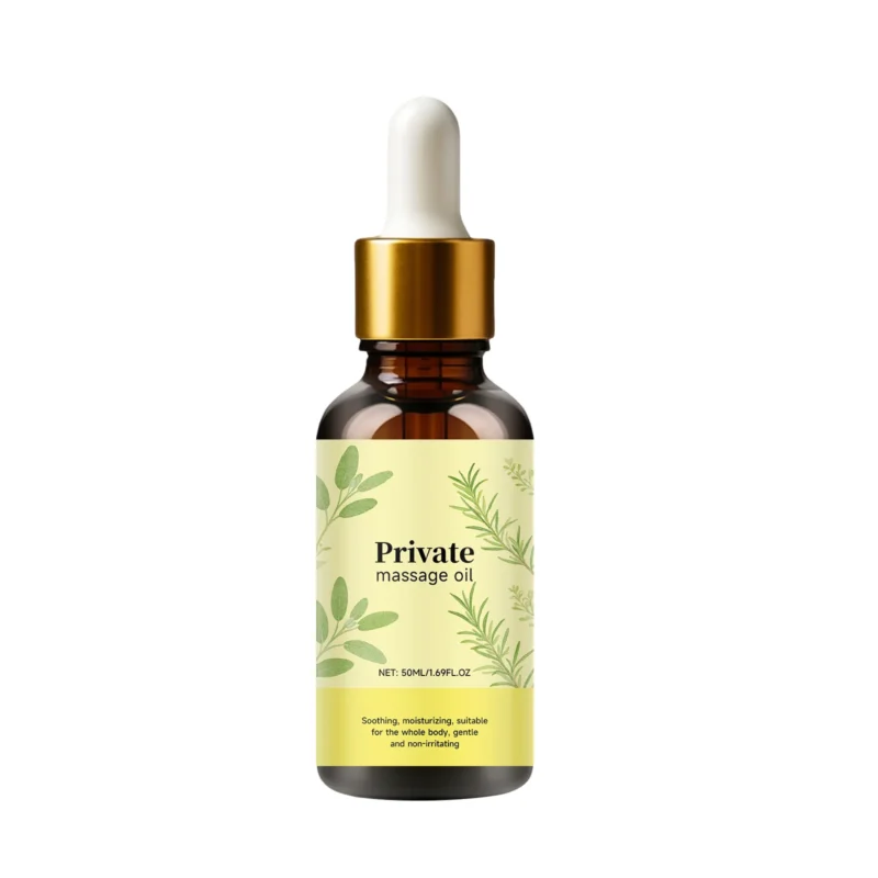 private-hair-body-massage-oil-50ml-amz-judc6vjq-1 AMZ Private Hair & Body Massage Oil in a sleek 50ml bottle, designed for soothing and moisturizing skin with natural oils