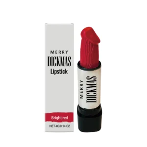 AMZ Bright Red Lipstick for Christmas Party, Long-Lasting Matte Lip Color