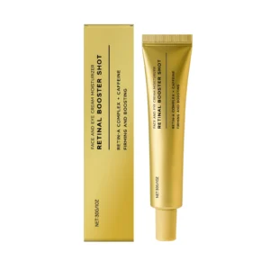 Retinol and Caffeine Moisturizing Cream for face and eyes, designed to firm skin and refine texture in a lightweight formula.