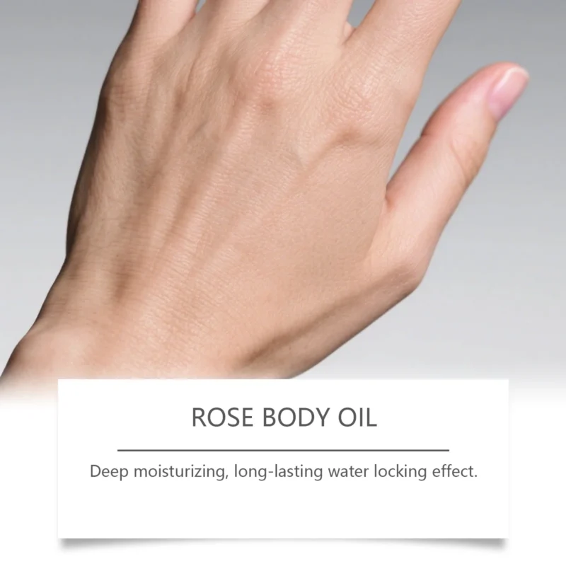 Rose Body Oil Hydrating Moisturizer 50ml Amz 9gptjb7q 3