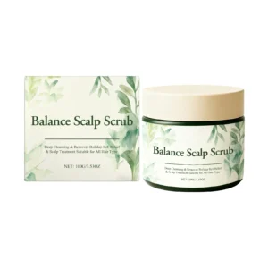 AMZ Botanical Scalp Scrub Deep Cleansing Balances Moisturizes All Hair Types