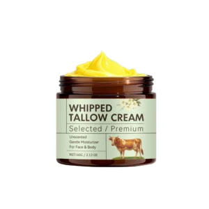 AMZ Whipped Tallow Cream Unscented Gentle Moisturizer for Face & Body