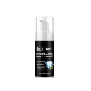 AMZ Whitening & Remineralized Foam Toothpaste - Gentle Clean, Brightens Teeth, Fresh Breath