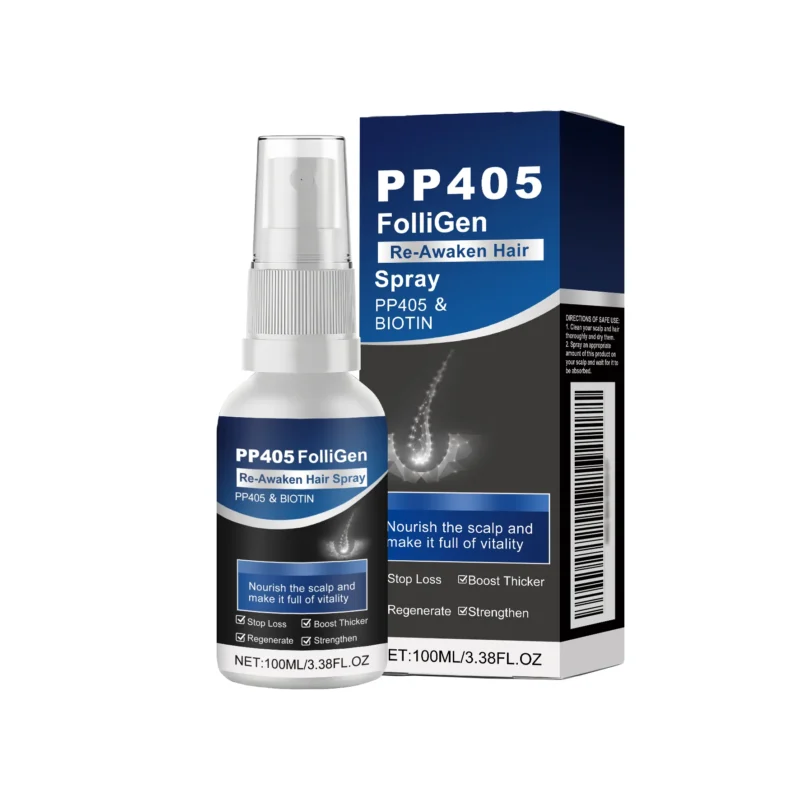 AMZ FolliGen PP405 Hair Growth and Scalp Nourishing Spray 100ml with Biotin and Rosemary Oil