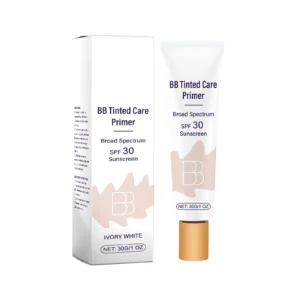 AMZ BB Tinted Care Primer SPF 30 Sunscreen, Ivory White, Concealer & Moisturizer