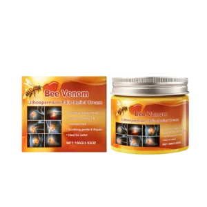 AMZ Bee Venom Pain Relief Cream 100g for arthritis, joint pain, and muscle soreness relief with quick-absorbing formula
