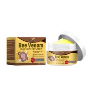 AMZ Bee Venom Skin Tag Removal Cream 30g with Salicylic Acid and Glycerin for Effective Wart and Mole Treatment