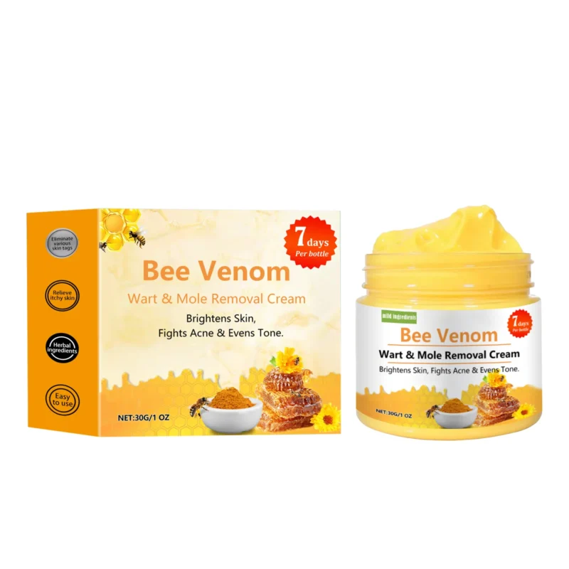 bee-venom-wart-mole-removal-cream-amz-n228dx6b-1 AMZ Bee Venom Wart & Mole Removal Cream For Smooth Skin & Acne Relief