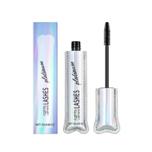 AMZ Black Mascara with smudge-proof and waterproof formula for natural volume and curl
