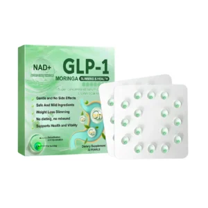 AMZ Body Shaping Slimming Pearls with Apple Cider Vinegar Powder and Moringa Leaf Extract, 32 capsules per pack.
