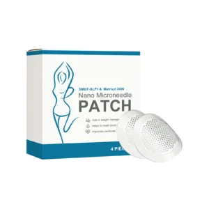 AMZ Body Slimming Patches with Nano Microneedles for Waist & Abdomen, 4 Pieces