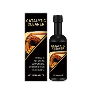 AMZ Catalytic Converter Cleaner 120ml bottle for effective removal of engine carbon deposits and improved fuel efficiency