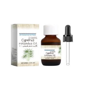 AMZ Cyperus Rotundus Hair Removal Care Oil 60ml for Soothing Skin and Inhibiting Hair Regrowth