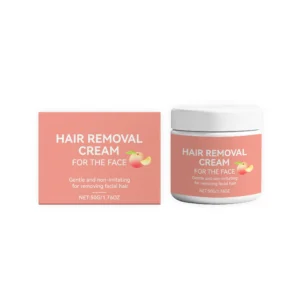 AMZ Peach Facial Hair Removal Cream 50g for Gentle and Non-Irritating Hair Removal