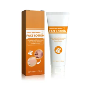 AMZ Facial Sweat Absorbing Lotion 50ml with Niacinamide and Jojoba Oil for long-lasting sweat control and a matte finish