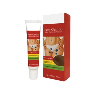 AMZ Feminine Body Care Cream for Warts & Corns Removal, Gentle Herbal Formula, 20g