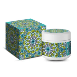AMZ Freesia Scented Candle with Soy Wax, Beeswax & Essential Oils