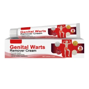 AMZ Genital Warts Remover Cream 20g with tea tree oil and mint leaves for gentle, soothing relief and skin improvement.