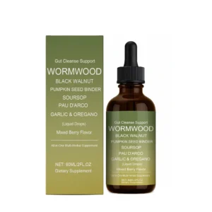 AMZ Gut Health Support Drops with Berry Flavor for Gentle Daily Intestinal Care