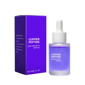 AMZ Nourishing Hair Growth Serum with Copper Peptide, Rosemary, and Ginger for Scalp Revitalization and Anti-Hair Loss