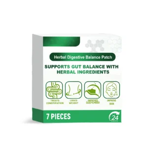 AMZ Herbal Digestive Balance Patch for Bloating Relief & Gut Health Support