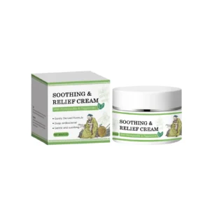 AMZ Herbal Soothing Relief Cream 30g with cooling Honeysuckle and Peppermint for instant itch relief and deep moisturizing