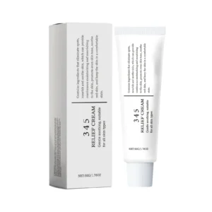 AMZ hydrating face cream with hyaluronic acid and aloe vera for soothing sensitive skin and locking in moisture