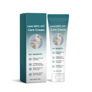 AMZ Joint Care Cream 50g with BPC-157, Menthol, and Hyaluronic Acid for targeted pain relief and improved joint mobility