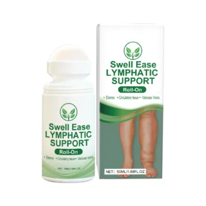 AMZ Leg Care Roll-On for Edema Varicose Veins Soothing Massage and Circulation Support