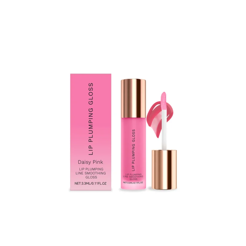 lip-plumping-gloss-amz-stc2a738-1 AMZ Lip Plumping Gloss - Hydrating Moisturizing Lip Gloss for Dry Lips, Daisy Pink
