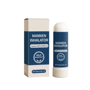 AMZ Men's Nasal Inhaler Stick with Epimedium and Menthol for Boosting Energy, Endurance, and Vitality