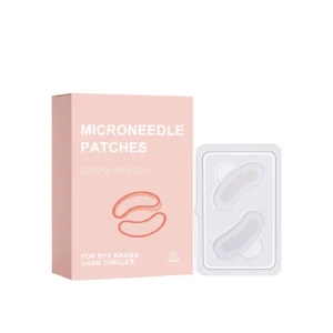AMZ Microneedle Eye Patches infused with serum to reduce eye bags, dark circles, and fine lines.