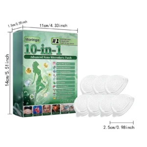 Moringa Body Slimming Patches for Weight Management & Fat Metabolism, 7 Pcs - AMZ