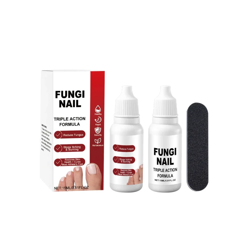 AMZ Nail Care Drops 15ml for nourishing, strengthening, and repairing fragile, damaged, and discolored nails.