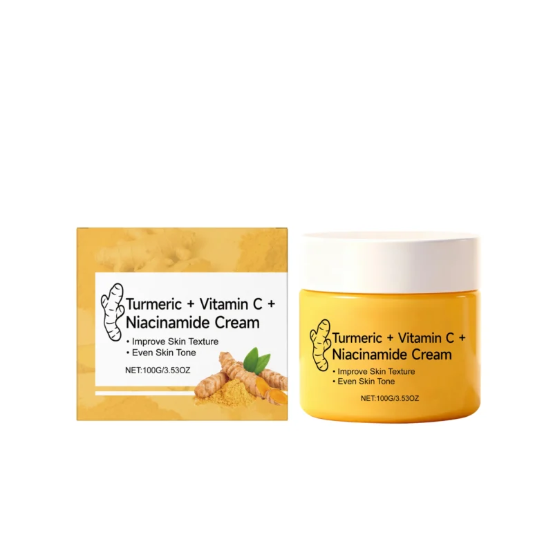 niacinamide-cream-face-brightening-moisturizer-100g-amz-znfujtek-1 AMZ Niacinamide Cream 100g with Turmeric and Vitamin C for brightening, moisturizing, and improving skin texture.