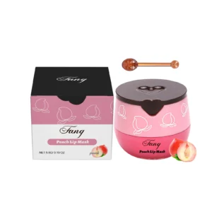 AMZ Peach Flavored Hydrating Lip Mask 5.5g for Deep Moisture and Smooth Lips