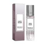 AMZ Pomegranate Perfume Oil Roll-On in a sleek 10ml portable bottle for wrist and neck application