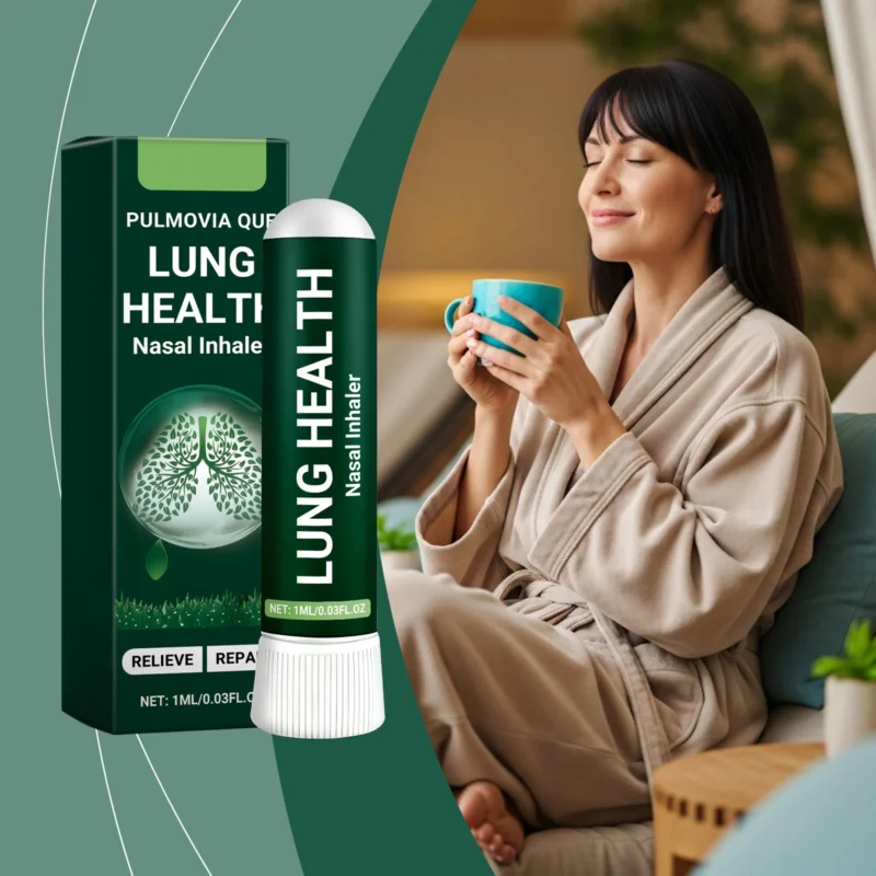 Portable AMZ Nasal Inhaler for relieving airway irritation and improving lung function