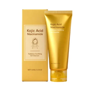 AMZ Radiance Soothing Gel Cleanser with Kojic Acid & Niacinamide for Moisturizing & Brightening