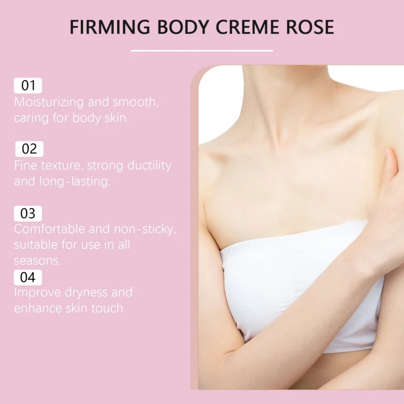 Rose Body Moisturizing Cream Firming Hydration 237ml Amz Qsvc5yfj 3